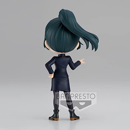 Banpresto - Figurine Q Posket Maki Zenin Jujutsu Kaisen, 14 cm, BP18839, Multicolore Banpresto - Figurine Q Posket Maki Zenin Jujutsu Kaisen, 14 cm, BP18839, Multicolore